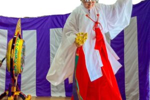 令和７年７月６日　七夕御供祭　早苗振祭 湯立神事