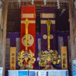 令和7年10月19日 祭具「剣鉾」展示