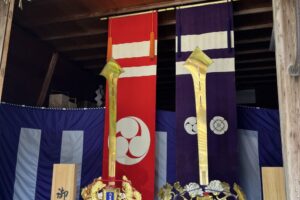 令和8年10月20日 祭具「剣鉾」展示